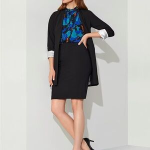 Calvin Klein Black Pencil Skirt